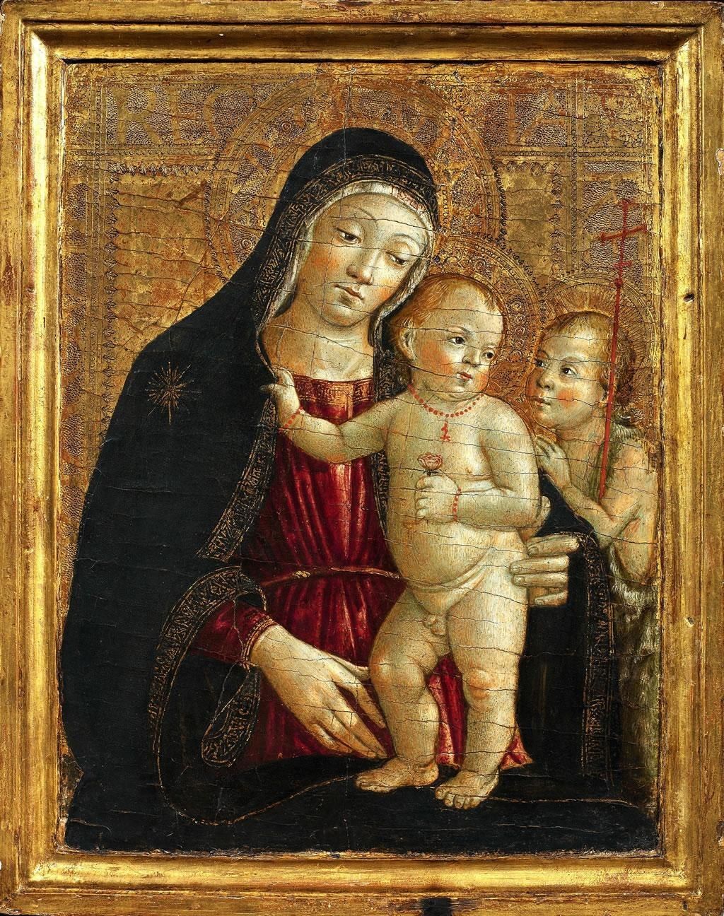 Unknown Madonna con Bambino e San Giovannino by Bartolo